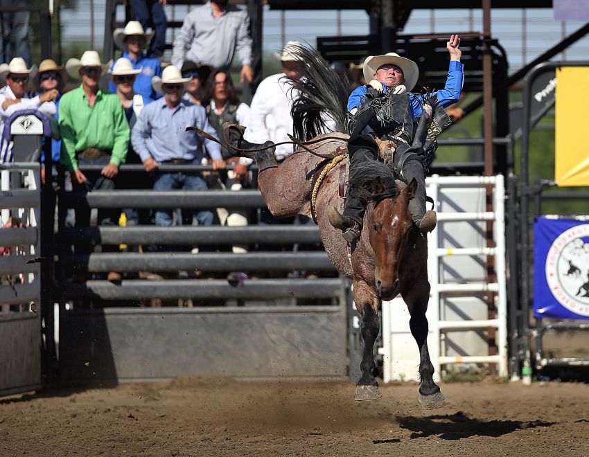 Highmoreâ€™s Talon Ping, a two-sport standout, carries on family rodeo tradition